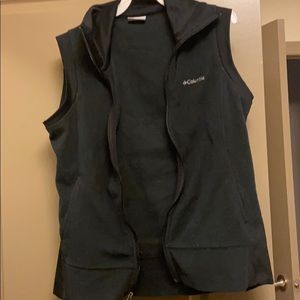 Black Columbia vest
